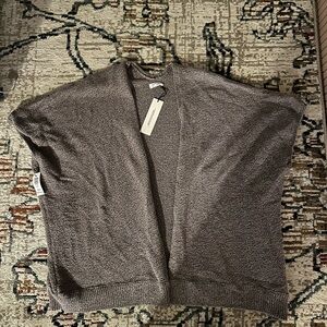 Aritzia Community Ionic Open Front Cardigan